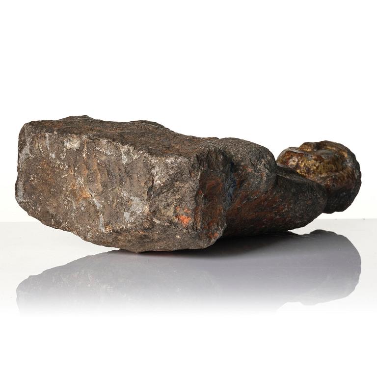 A stone sculpture of Buddha, Ming style.