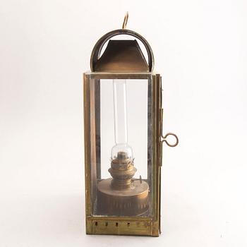 A ships lantern, turn of the cenury 1900 / early 20th Century.