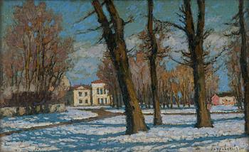 331. Piotr Ivanovich Petrovitchev, MANOR IN SPRING SUNSHINE.