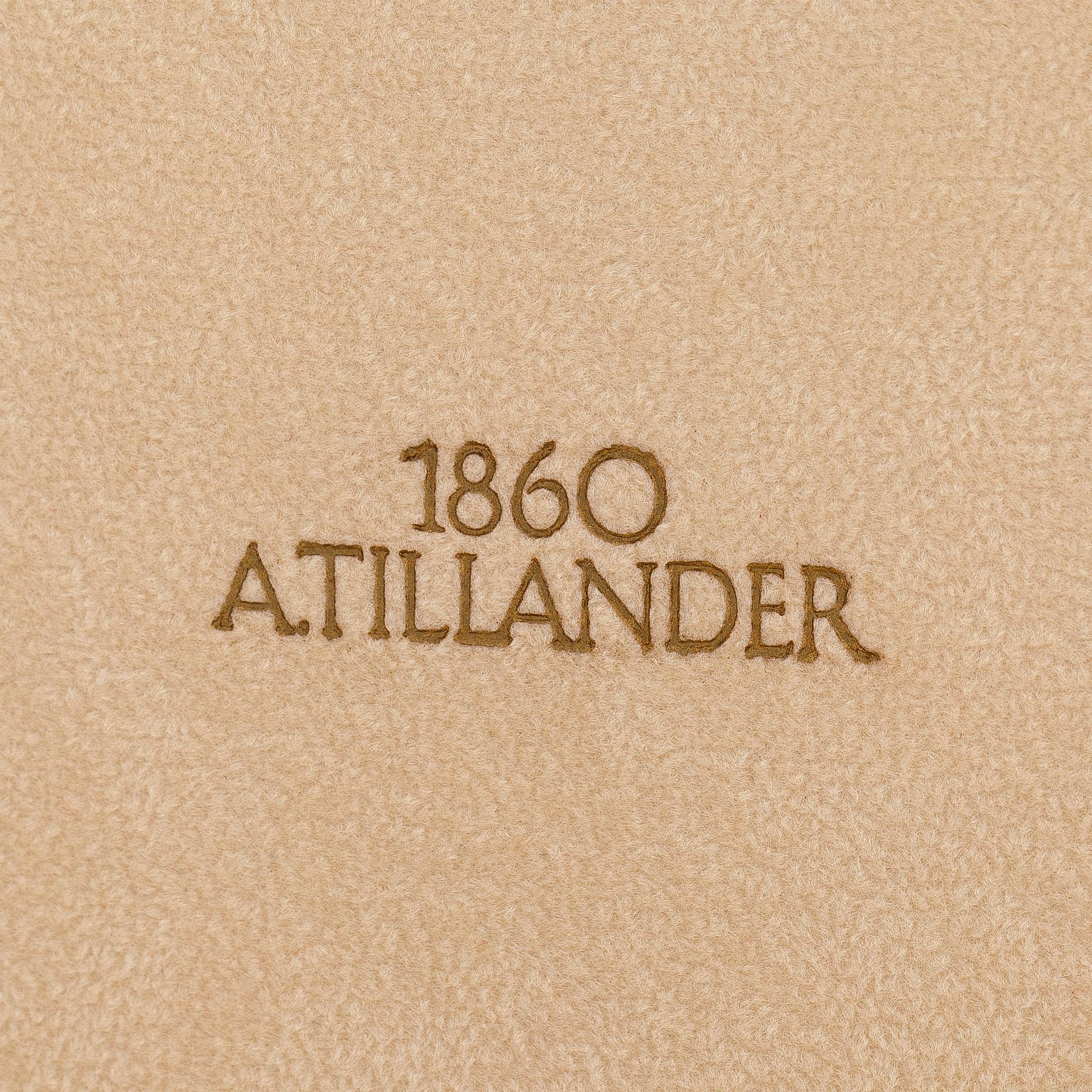 Collier, svartrodinerat 18K guld och diamanter, Tillander, Helsingfors 2005.