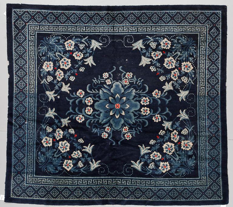 Carpet, semi antique Baotou.