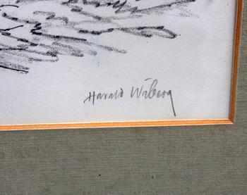 HARALD WIBERG, litografi, sign.