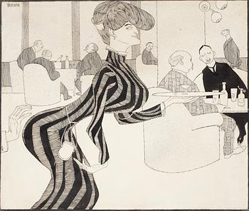 19. Axel Törneman, Café life.