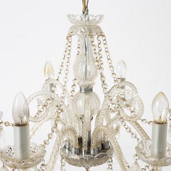 Chandelier, Venetian style, 20th century.