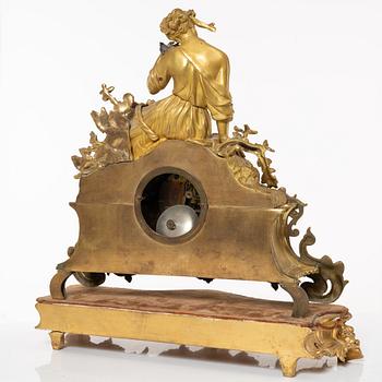 Bordspendyl, brons, 1800-tal.