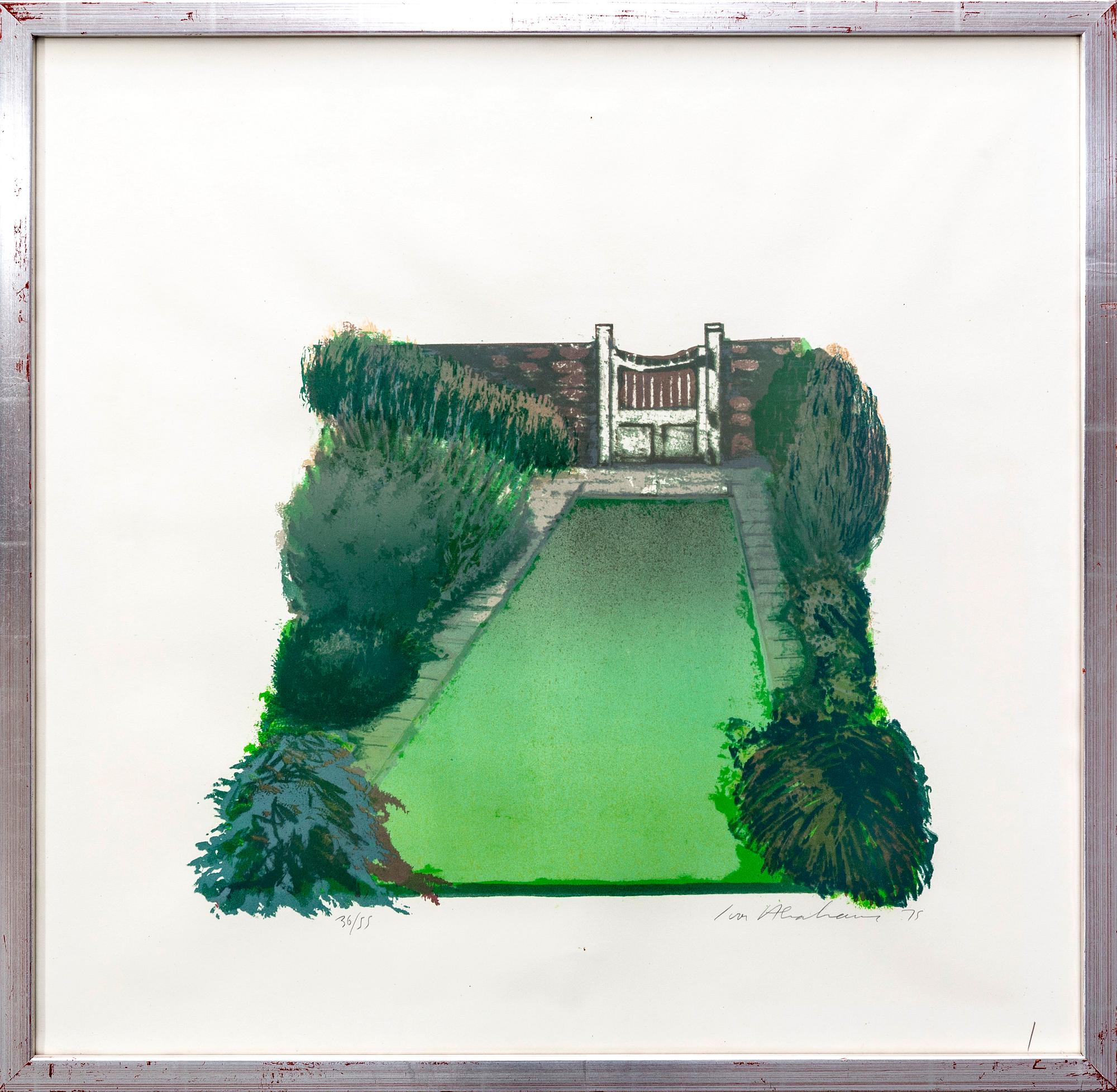 Ivor Abrahams, a set of four serigraphs in colour signd dated and numbered 75 36/55.