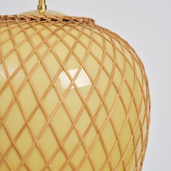 Swedish Modern, a pair of ceiling lamps, 1940s.