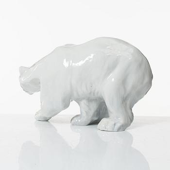 A porcelain figurine, Royal Copenhagen, Denmark.