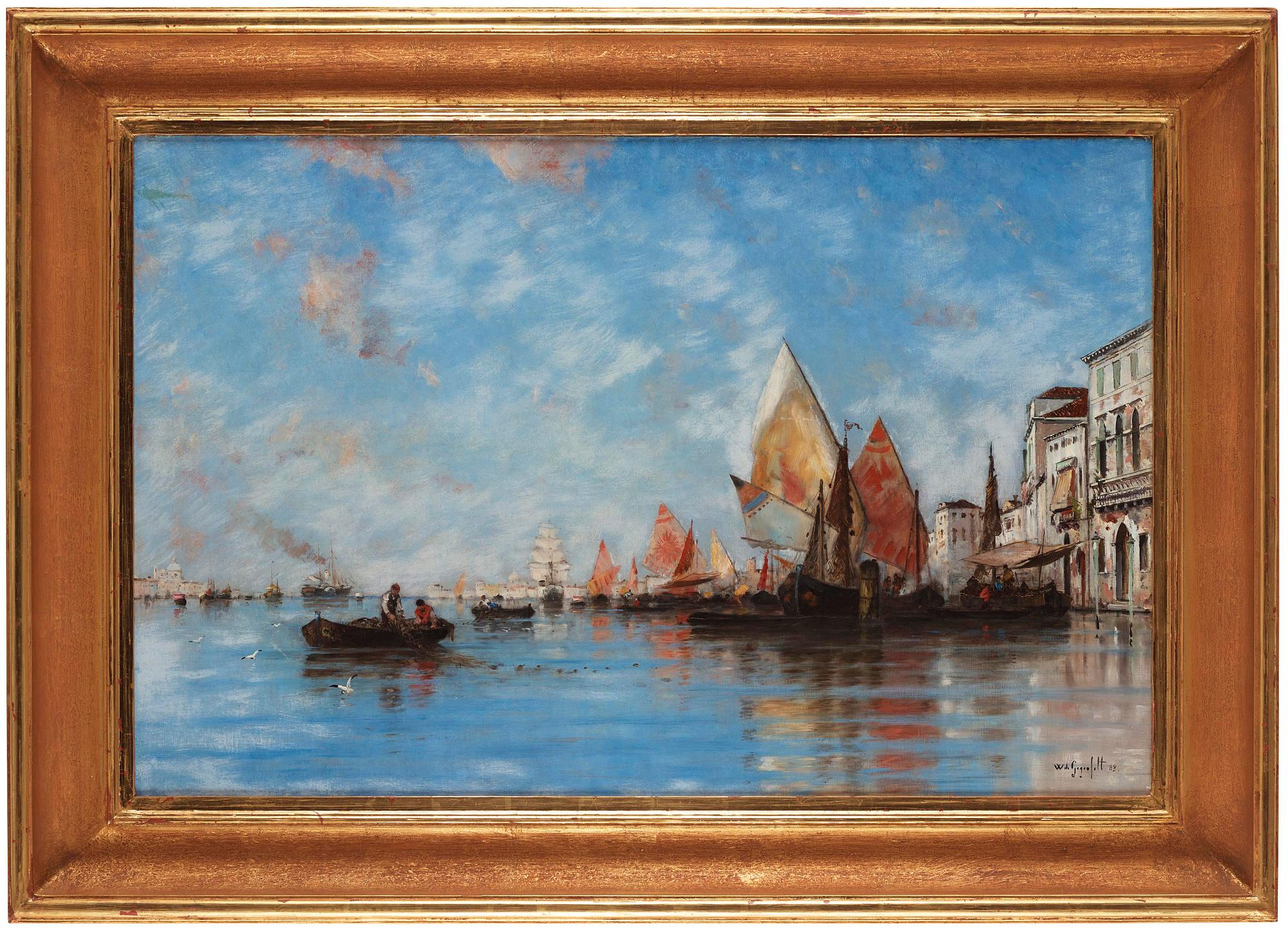 Wilhelm von Gegerfelt, Motif from Venice.
