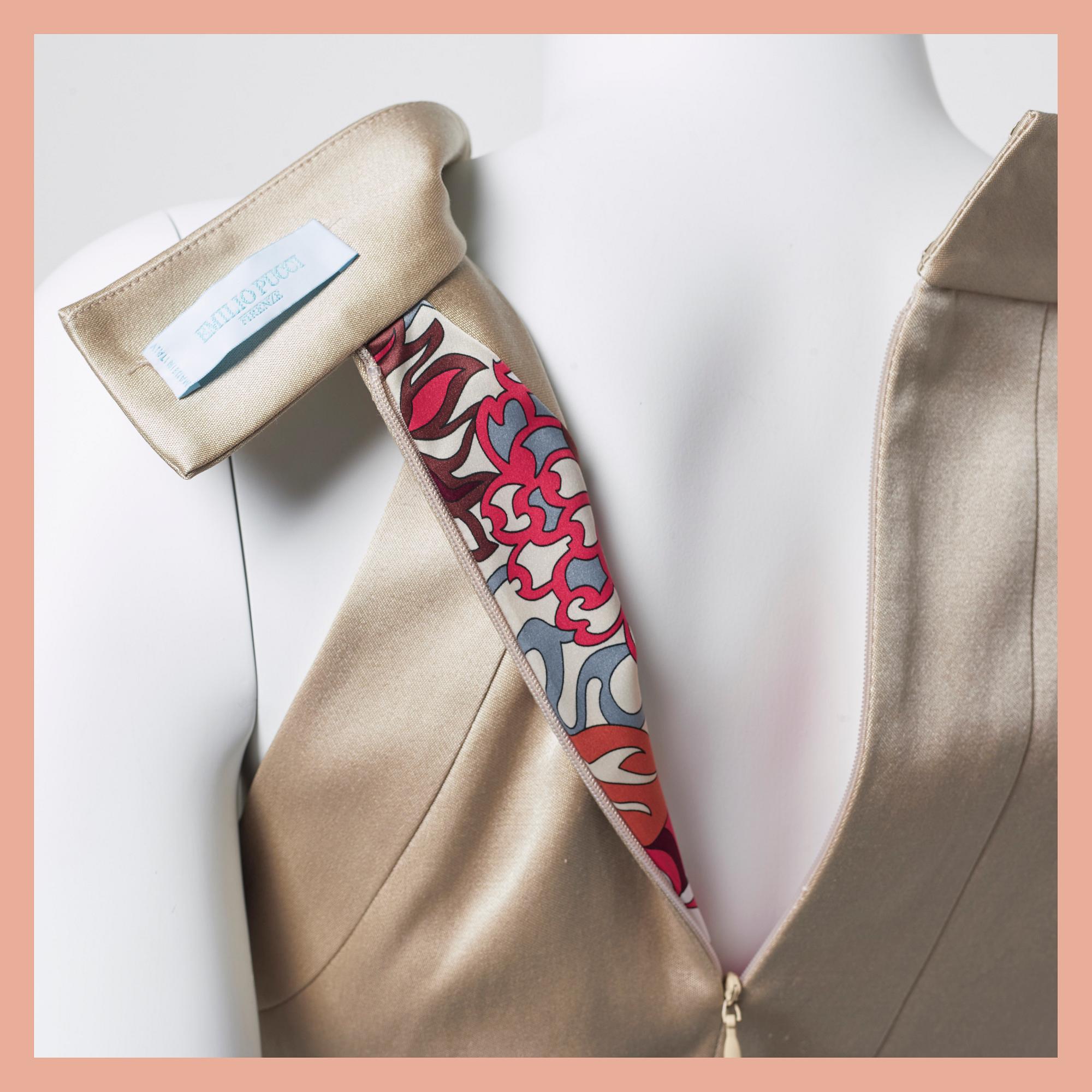 KLÄNNING, Emilio Pucci, italiensk storlek 40.
