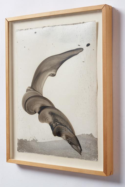 James Nares, utförd 1993, olja på vaxat papper.