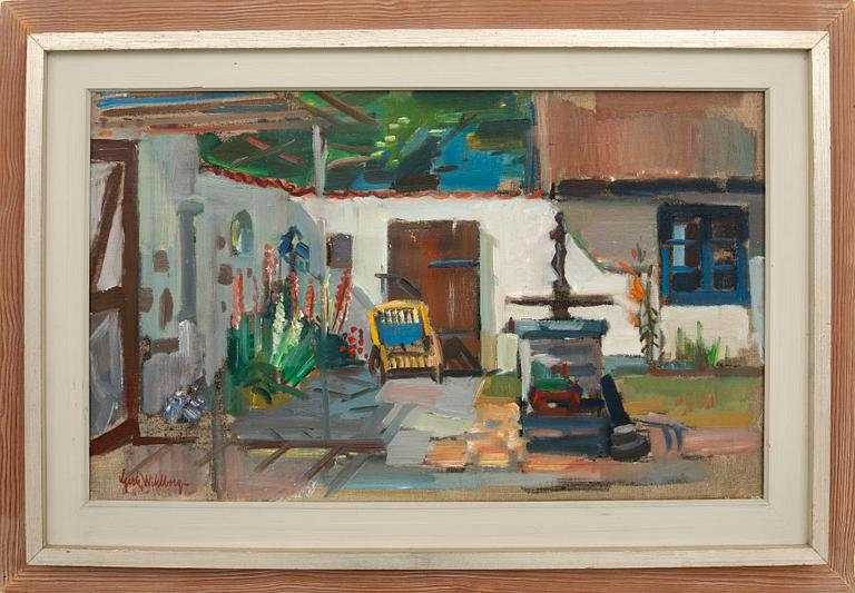 Gerhard Wihlborg, "Trädgårdshörn".