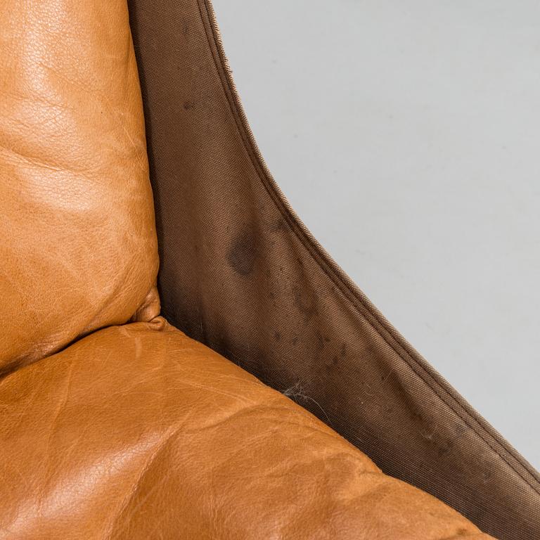 Sigurd Ressel, fåtölj, "Falcon chair", Vatne Möbler Norge 1970-tal.