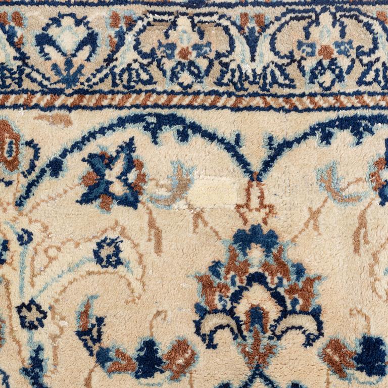 A carpet, possibly Yasd, c. 459 x 309 cm.