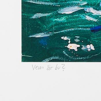 Carl Johan De Geer, "Vem är du?".