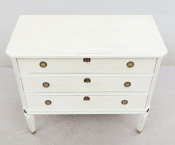 BYRÅ, gustaviansk stil, 1900-talets andra hälft.