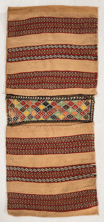 Saddle bag Khorjin kurd old 108x47 cm.