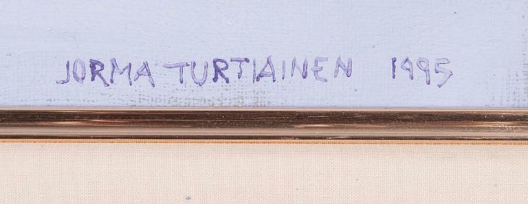 JORMA TURTIAINEN, olja på duk, signerad och daterad 1995.