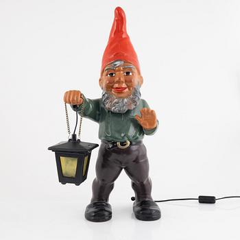 A ceramic gnome, Heissner, Wester Germany, 1980's.