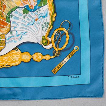 HERMÈS, "Brise de Charme" scarf.
