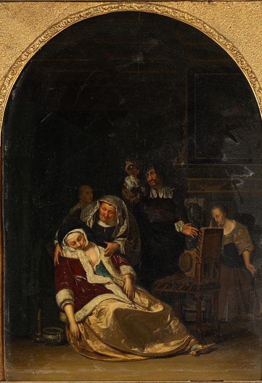 Franz van Mieris, copy after. The Doctor's Visit.