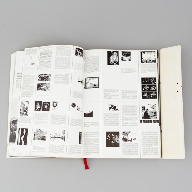 BOOK, "Jean Tinguely Méta", KG PONTUS HULTÈN, Moderna Museet, Malmö 1972.