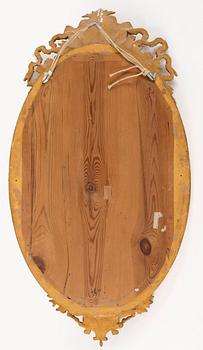 A late 19th century mirror.