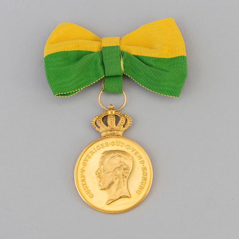 A Swedish gold medal.