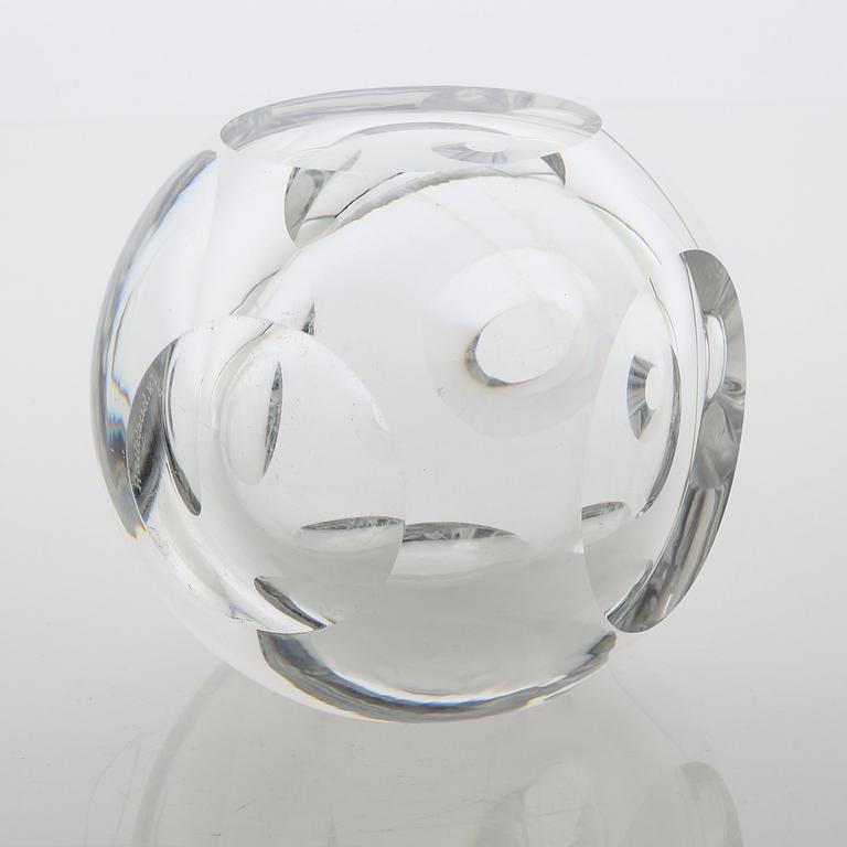 WILLY JOHANSSON, vas, glas, Hadeland Glassverk.