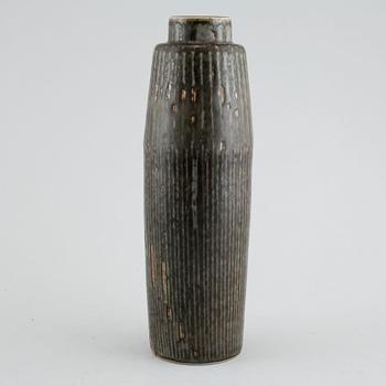 Unique stoneware vase by CARL-HARRY STÅLHANE, Rörstrand, signed and dated -61.