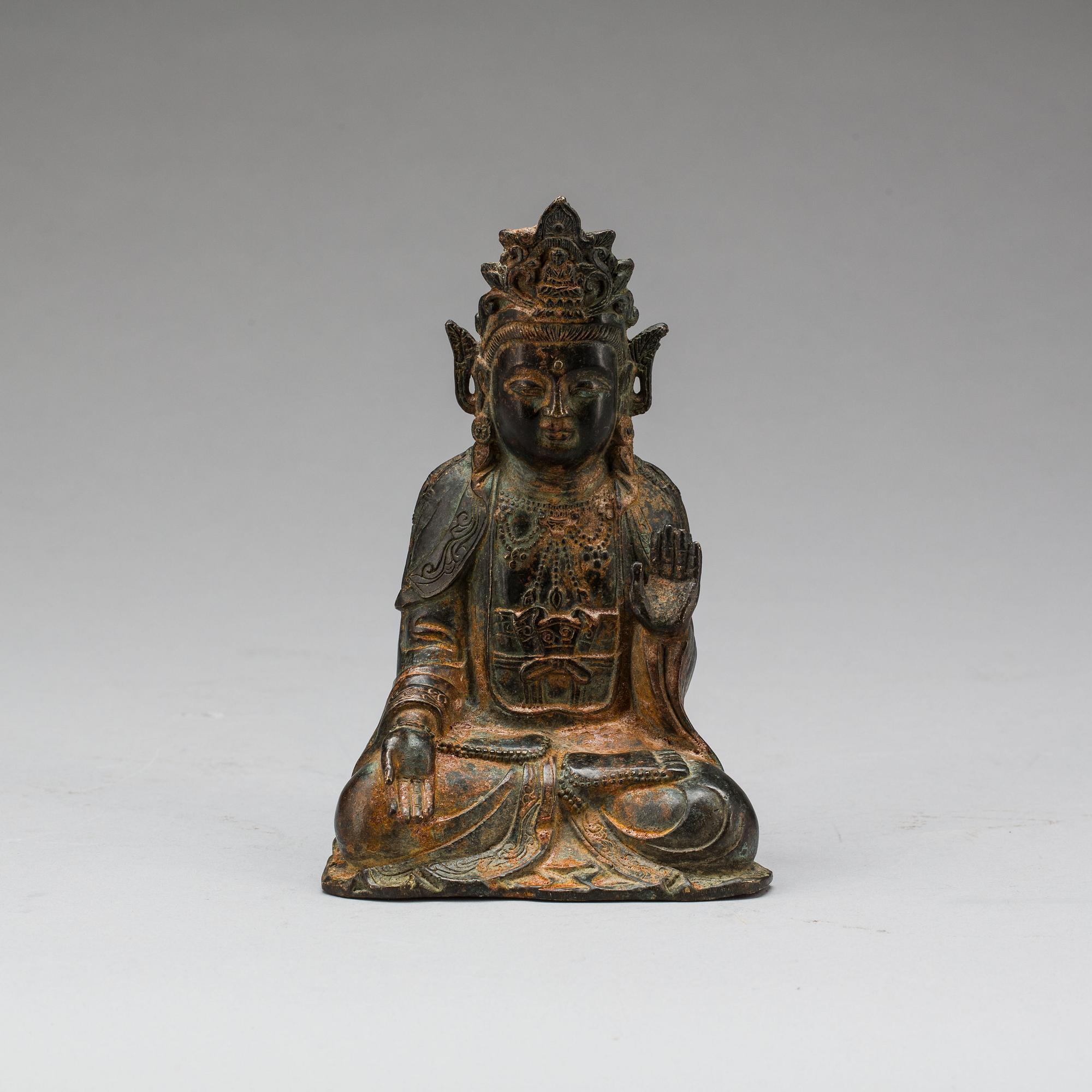 FIGURIN, brons, Kina 1900-tal.