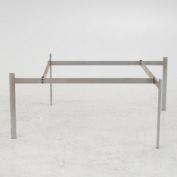 Poul Kjaerholm, a "PK 61" coffee table, E. Kold Christensen, Denmark.