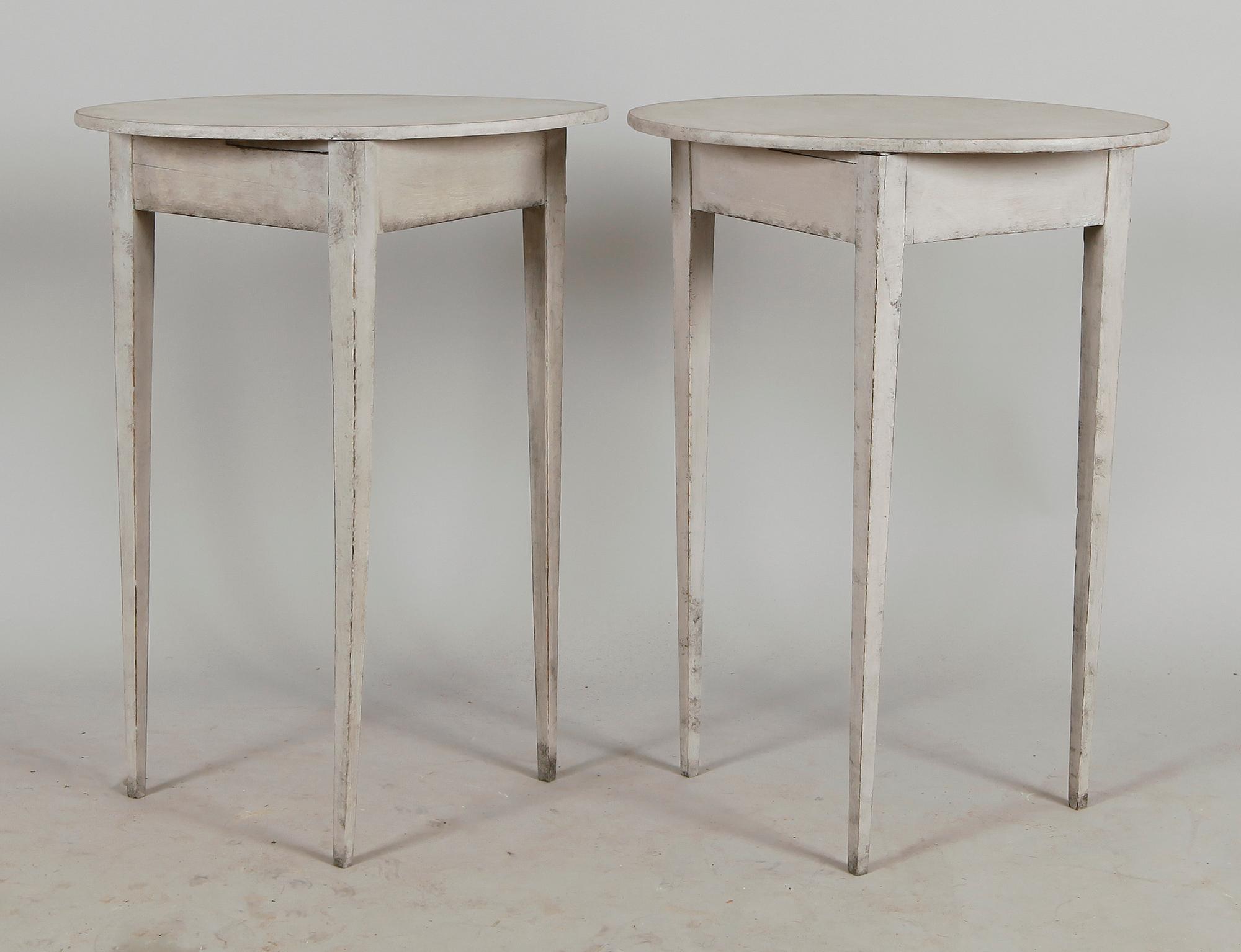 BORD, 1 par, gustaviansk stil, 1800-tal.