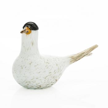 Oiva Toikka, årsfågel "Arctic tern", signerad O. Toikka Nuutajärvi 2000.