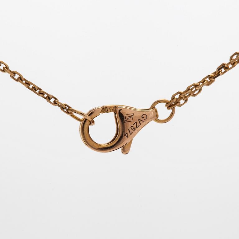 Cartier, an 18K gold 'Trinity' necklace, model mini.