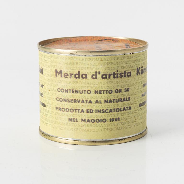 Piero Manzoni, skulptur, "Artist's Shit", utgiven av Piero Manzoni Foundation, Italien, 2013.