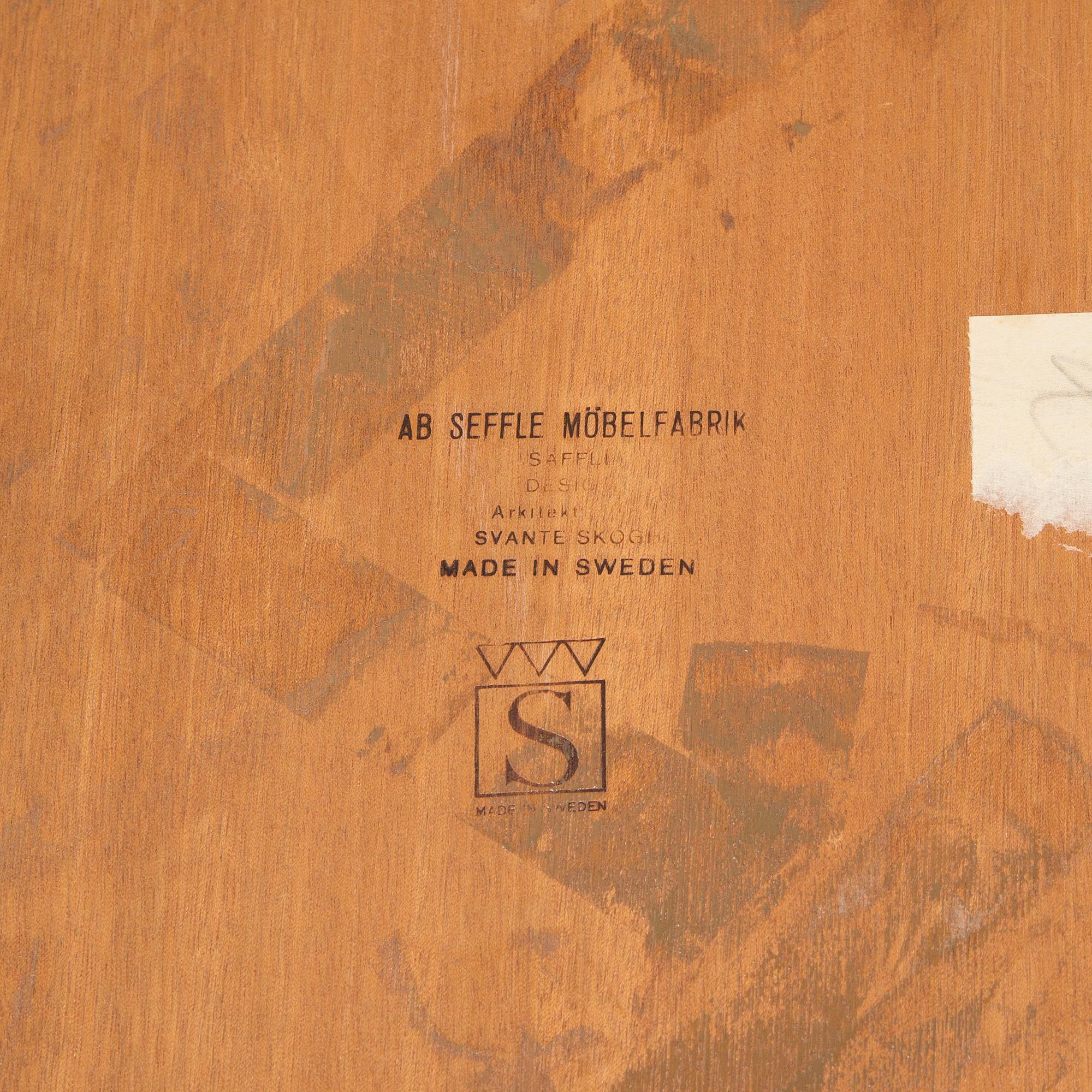 SVANTE SKOGH, a teak table from AB Seffle Möbelfabrik, 1960's .
