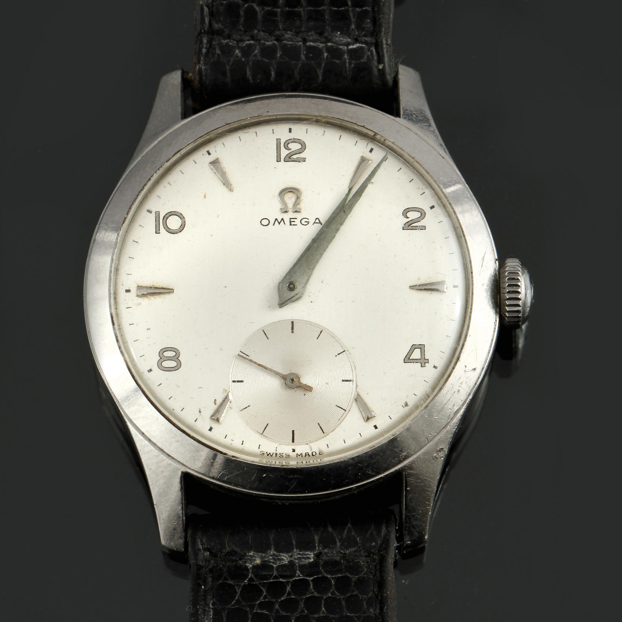 ARMBANDSUR, herr, stål, Omega, 1900-talets andra hälft.