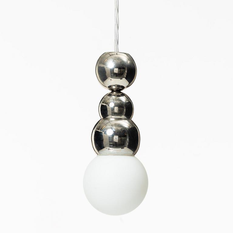 Michael Anastassiades, Ceiling lamp/window lamp, "Ball Light", 2000s.