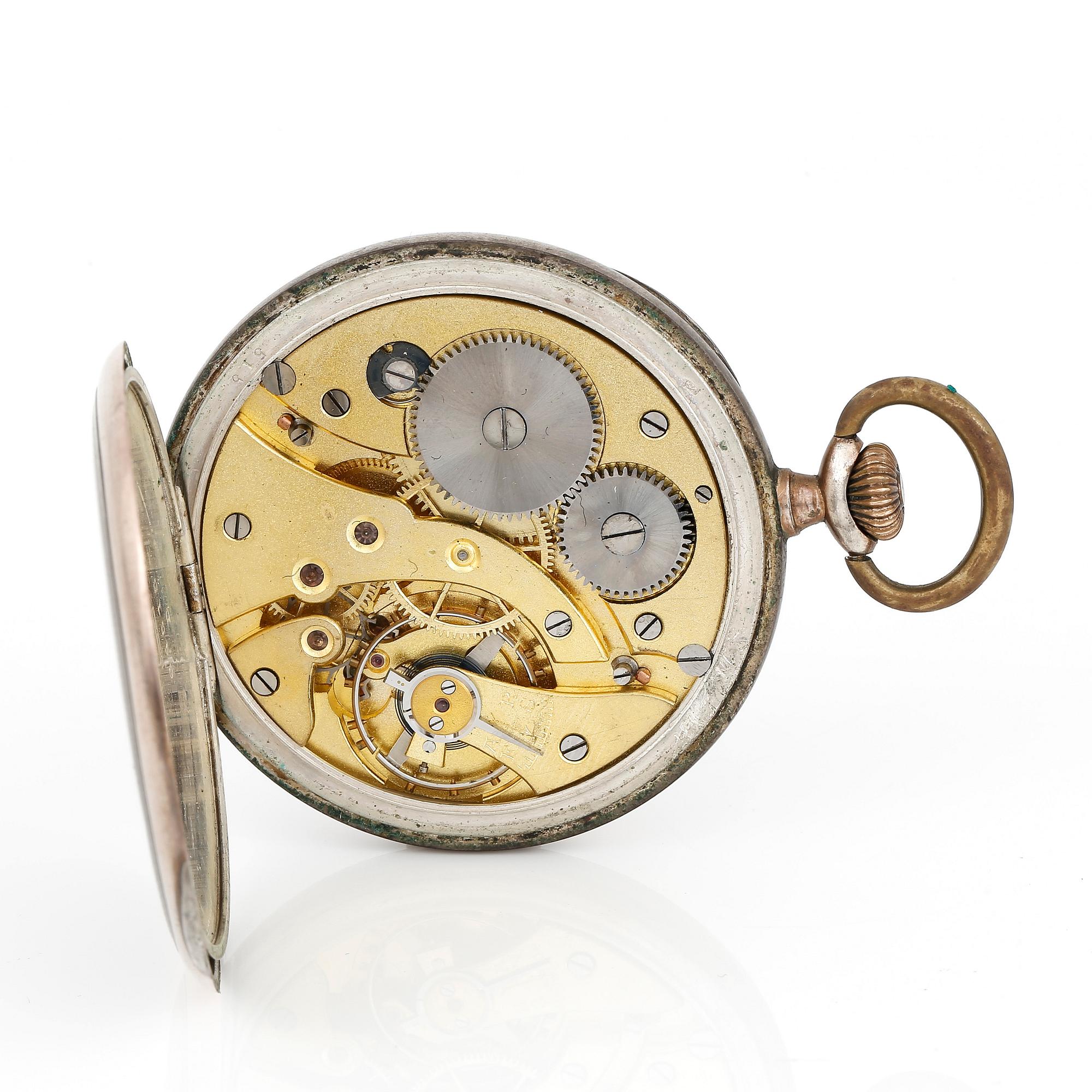 FICKUR, silver, Roa Watch Co. 1900-tal. Vikt ca 64,2 gram.
