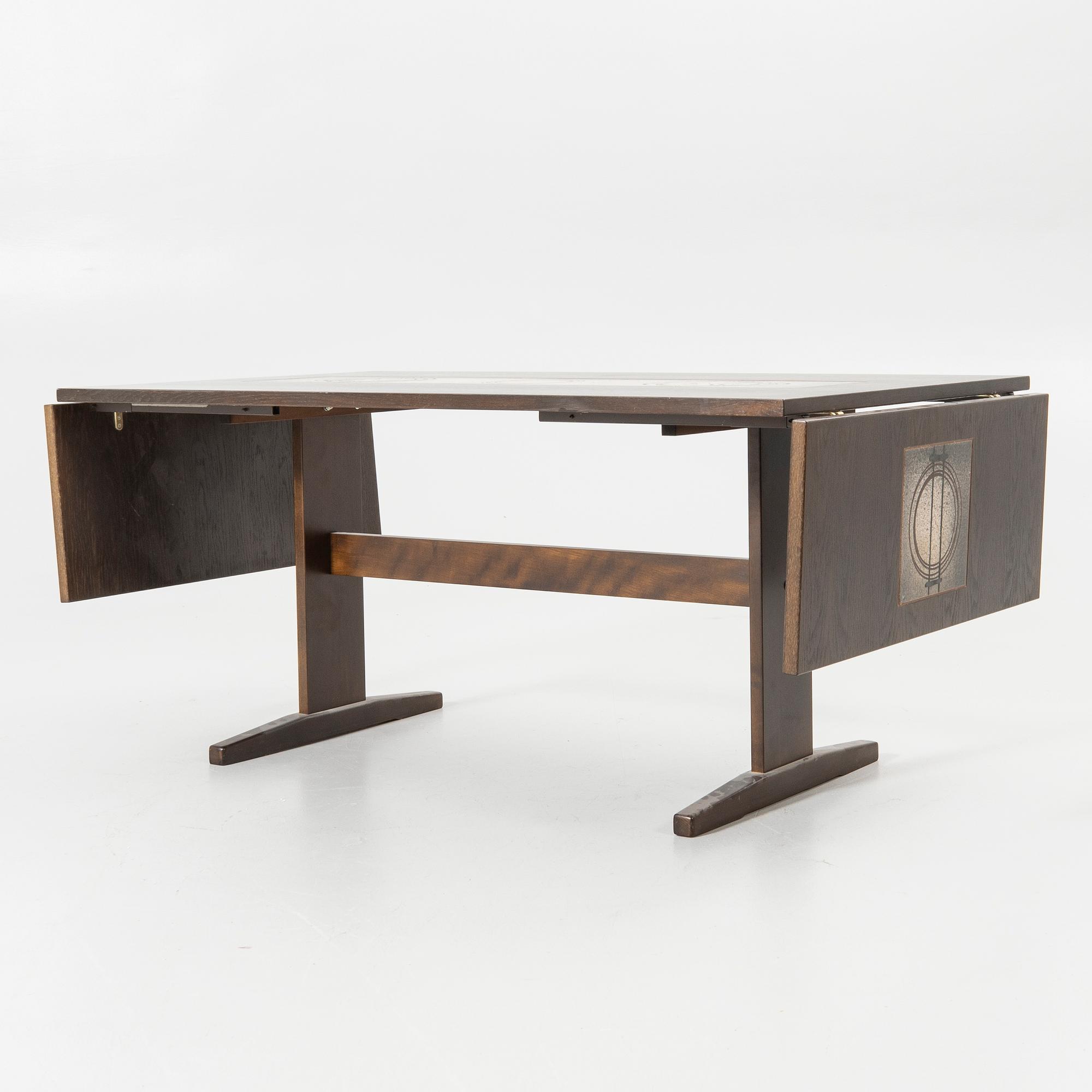 Poul H. Poulsen, dining set, 7 pieces, 1970s, Denmark.
