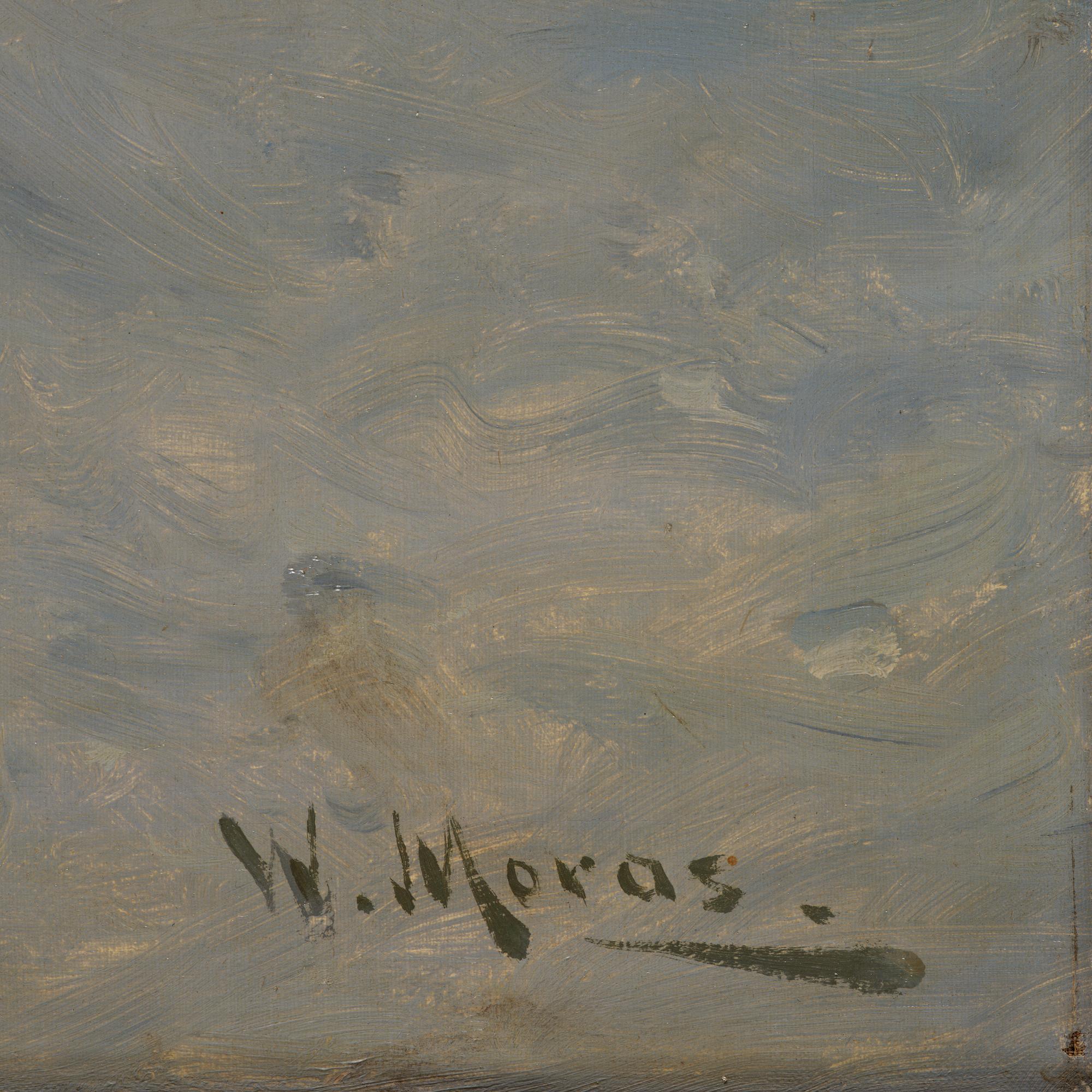 Walter Moras, Winter Landscape.