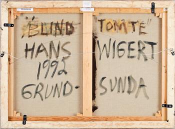 HANS WIGERT, olja på duk, sign o dat 1992.