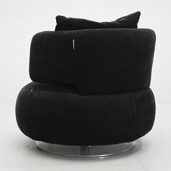 FÅTÖLJ, "Curl", Maurizio Manzoni och Roberto Tapinassi, Roche Bobois, Frankrike, omkring år 2000.