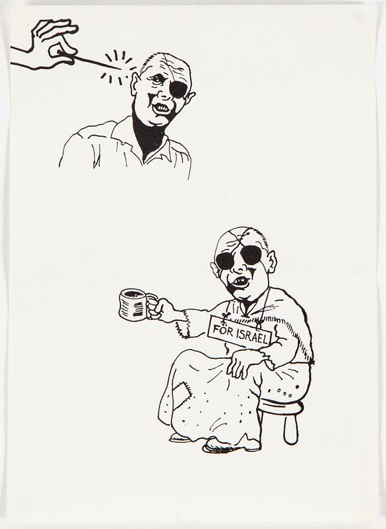 11 posters with political messages, mostly from Sweden, 60/70 s.