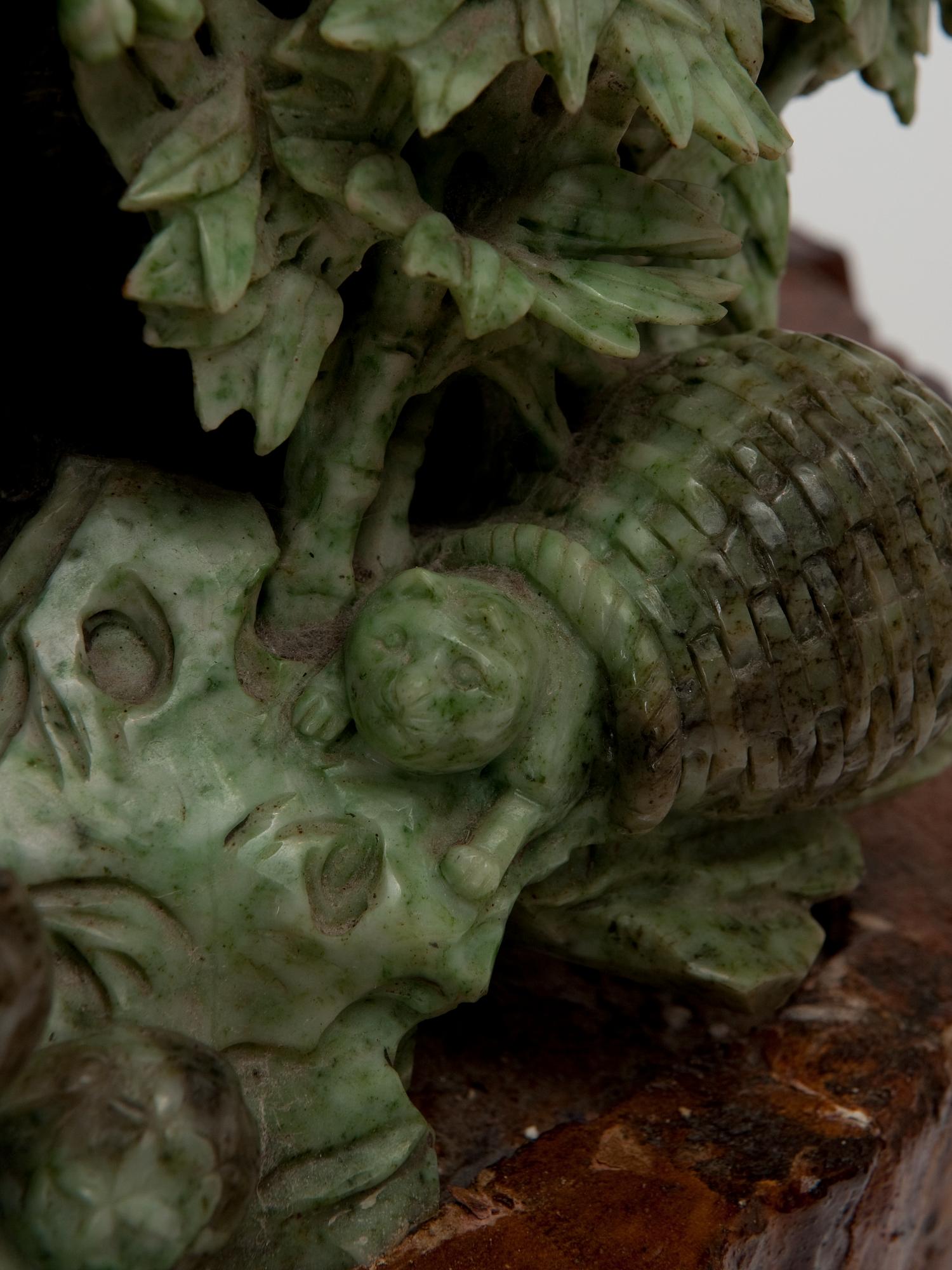 SKULPTUR, sten. Kina, 1900-talets första hälft.