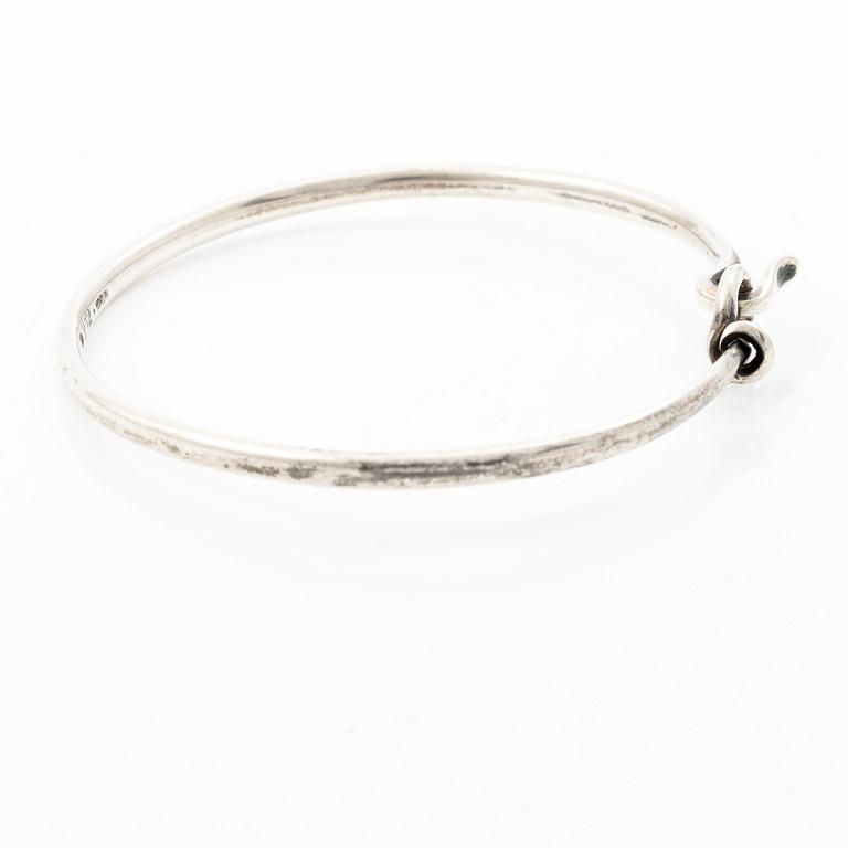 Vivianna Torun Bülow-Hübe, armring, sterlingsilver, Georg Jensen, Danmark.
