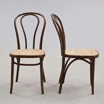 STOLAR, ett par, Thonet-typ, 1900-talets början.