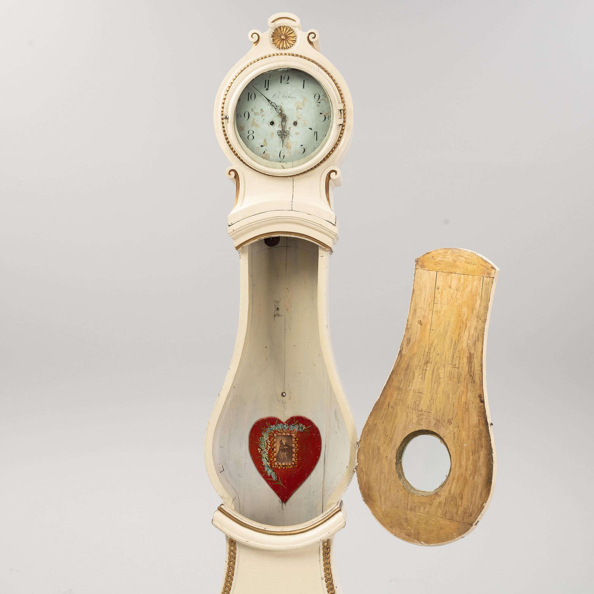 A swedish longcase clock, first half of the 20th century.