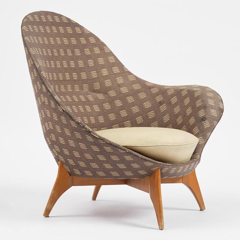 A Swedish Modern armchair, Gösta Westerberg Möbel AB, Stockholm, 1950s.